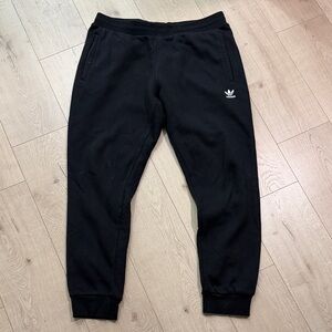 Adidas Black Sweatpants with Logo